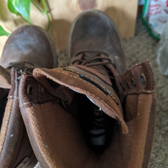 Carolina  Brown Work Boots 9.5 - Picture 5 of 9